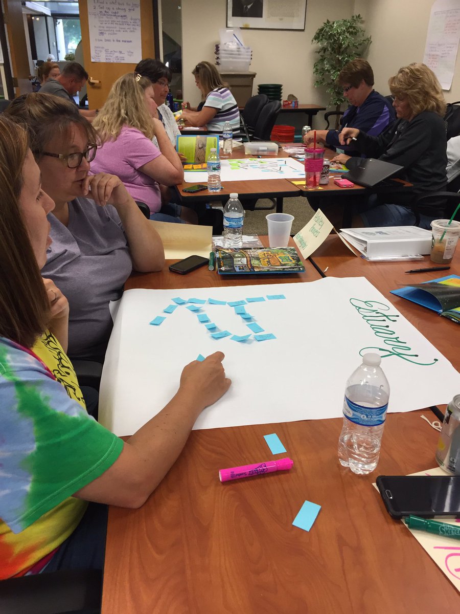 westervilleAP's tweet photo. Creating food webs! NFTI fun!  #nftiscience https://t.co/N6CyDZEigX