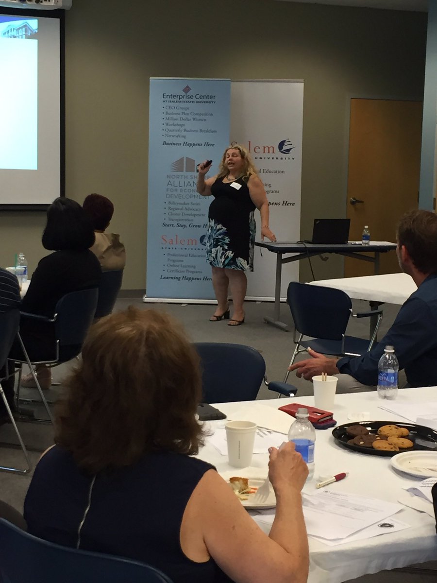 NS_Alliance's tweet photo. Our partner @massMOBD @EastieMaria speaking on #economicdevelopment @EnterpriseCtr #ceo lunch #EDIP #stateincentives https://t.co/MmVKWOX37O