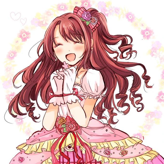 卯月ちゃん新SSRお姫様みたいでほんと可愛いよ～～～ 