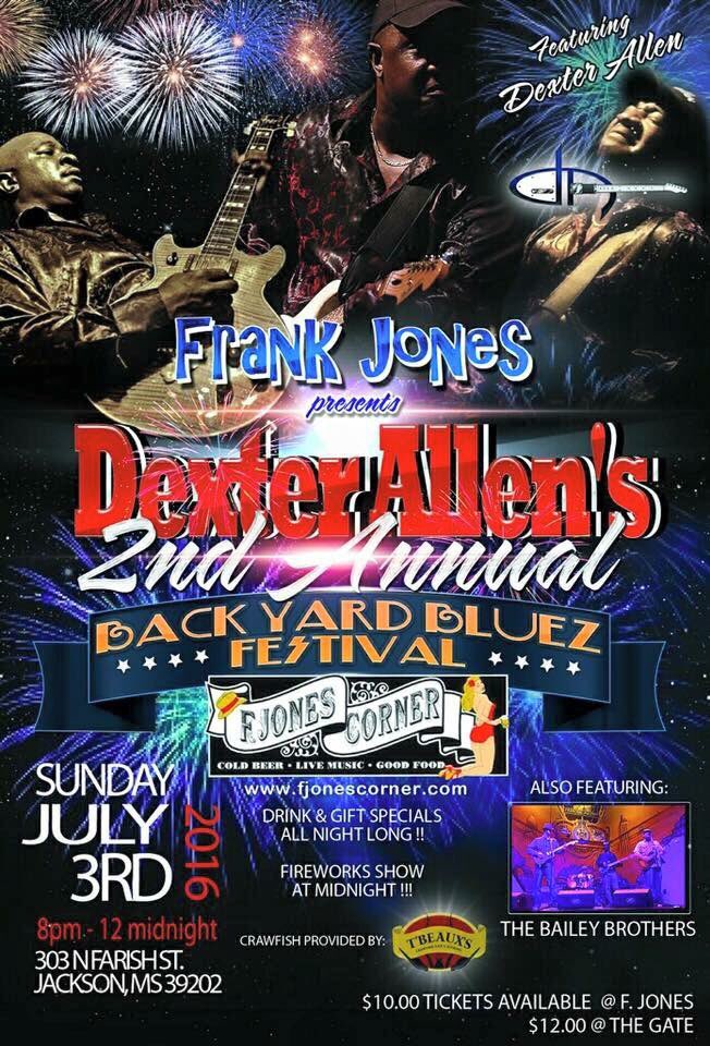 SouthernBevCo's tweet photo. Raise your hand if you're planning on joining us this Sunday for the Backyard Bluez Festival at #FJonesCorner? https://t.co/W2oHEuASrR