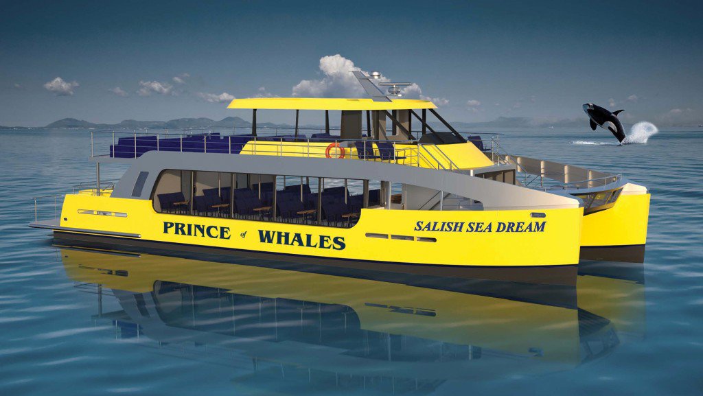Douglasmagazine's tweet photo. Congrats to @Whale_Sightings for launching their newest vessel, Salish Sea Dream! #YYJ Read: https://t.co/cB0o0PkSMJ https://t.co/rT19kvJ6rg