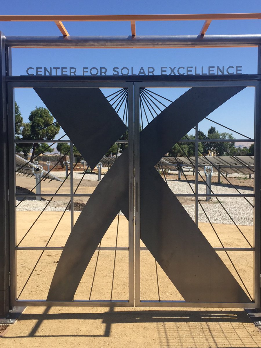 NextpowerInc's tweet photo. An awesome summer morning - the sun is shining on our new #CenterforSolarExcellence! https://t.co/LZWCXjN5uU #solar https://t.co/I7YZElqFSA
