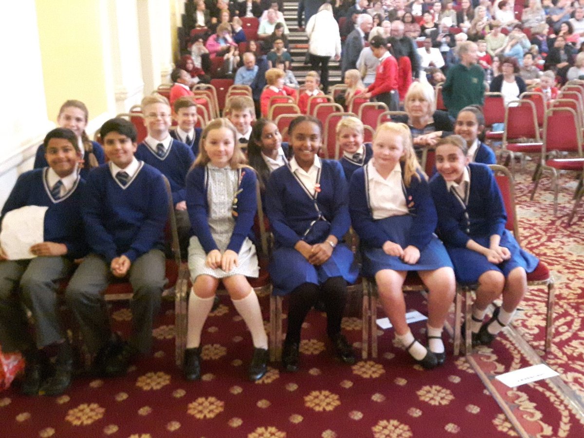 mrsrowleyfield's tweet photo. We are in our seats. Ready for this year's Rotary presentation. https://t.co/jarxcYV8U0