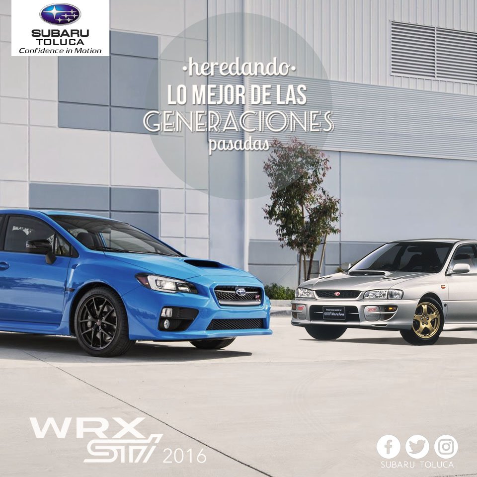 SubaruToluca's tweet photo. #AVecesSueñoEn que #QuisieraPasarUnDiaEn mi  #Subaru #WRXSti2016 para dejar de usar el #TransportePúblico https://t.co/Yw8eCWCHQG