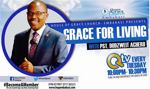 COTChurchHQ's tweet photo. #becomeamember
#GRACEFORLIVING
Tune in to @QTVKenya  from 10.pm for GRACE FOR LIVING and be blessed https://t.co/dry6XTz9jB