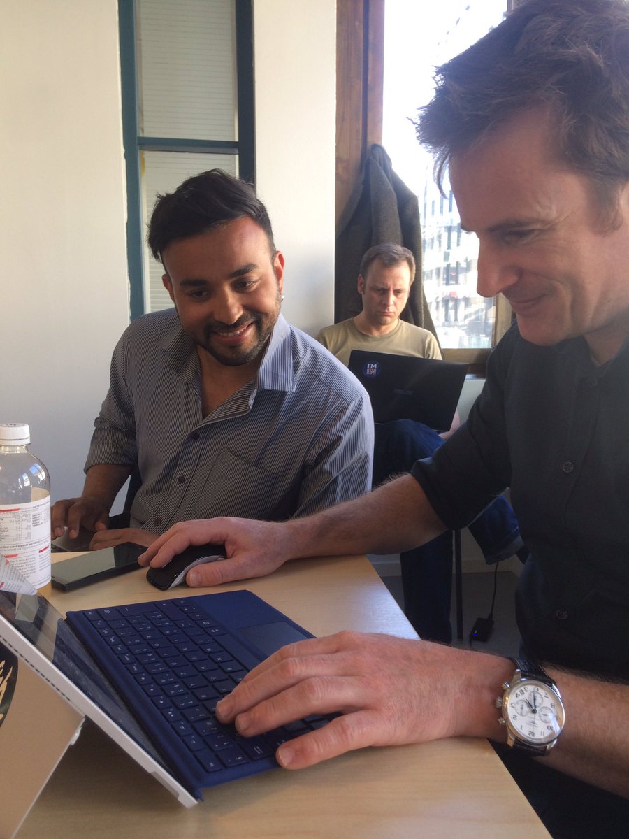 HealthSight's tweet photo. Healthsight team on hackfest together with @TaDaweb and @Microsoft https://t.co/oqfy3zgpU7