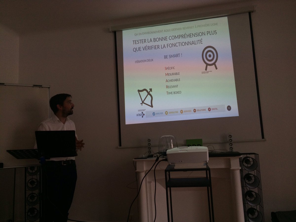 mmfaten's tweet image. Adoption de la méthode SMART pour rédiger les critères d&apos;acceptation en #Grooming avec toute l&apos;ER #AgileTestingParis