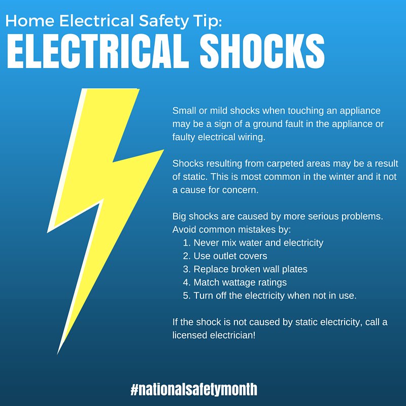 ETN_Lighting's tweet photo. #NationalSafetyMonth Watch out for and prevent potential shocking situations! https://t.co/1KeMO5Hk7Y