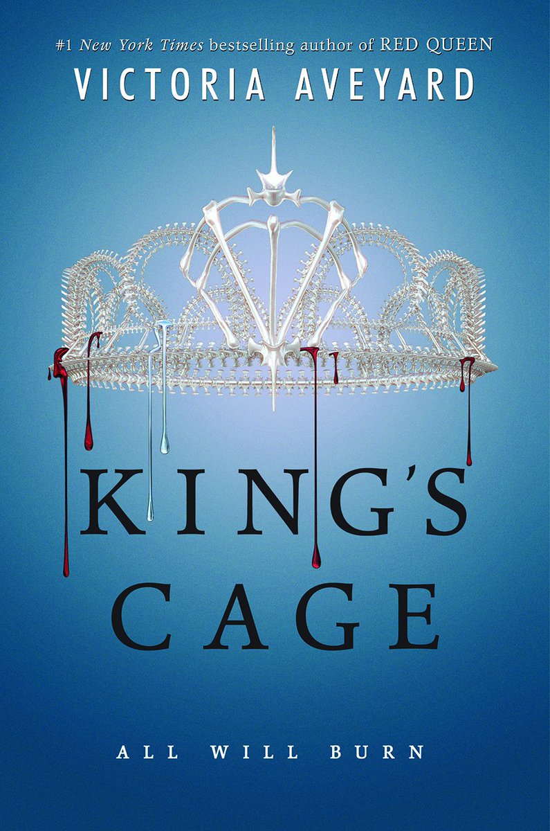 redqueenbooks's tweet photo. All hail the cover for #KingsCage by @VictoriaAveyard!! #RedQueen3 #AllWillBurn 👑⛓ https://t.co/STFohNyRRW https://t.co/pMBqvXcSIf