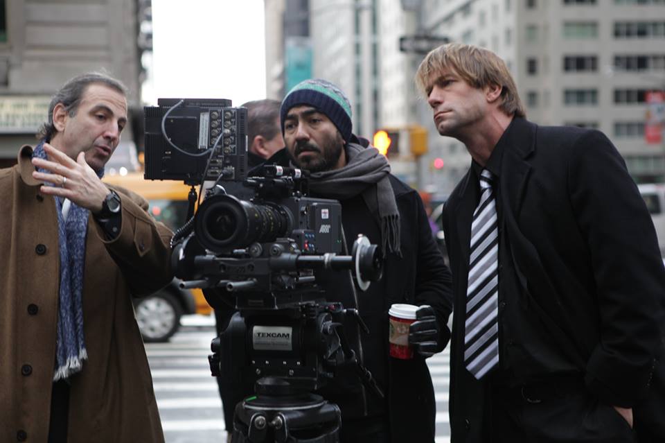 SmiFilm's tweet photo. @CharlieOconnel and @sanbanarje reviewing a scene shot for the film Sex, Marriage, and Infidelity. On iTunes July 6! https://t.co/vsdGuuZS4Q