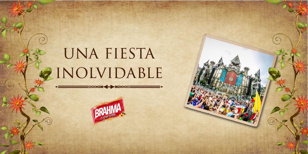 Brahma_Py's tweet photo. Subí tu foto a Instagram, nombrános usando #ExperienceHunters y participá por un viaje a @tomorrowland 😍💥✨ https://t.co/uBq4FvYp7j