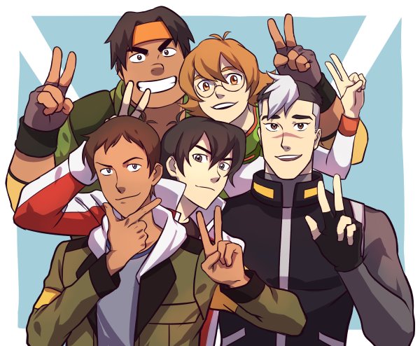 「V is for Voltron! 」|ただのクズのイラスト