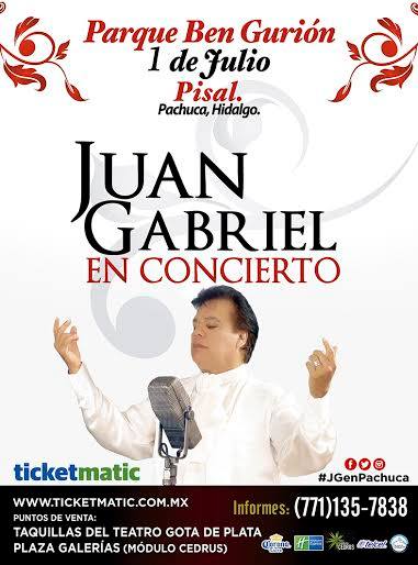mvemx's tweet photo. Solo 3 días para el gran concierto de JUAN GABRIEL en #Pachuca.
Boletos disponibles en https://t.co/CwSgHSJWyP https://t.co/WpsUY95mAW