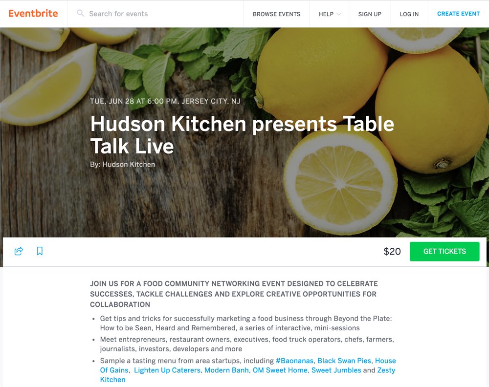 JerseyIndie's tweet photo. #JerseyCity TONIGHT 6-9PM - @hudson_kitchen presents #TableTalkLive foodie community networking at @bartransmission https://t.co/dT8U47nV43