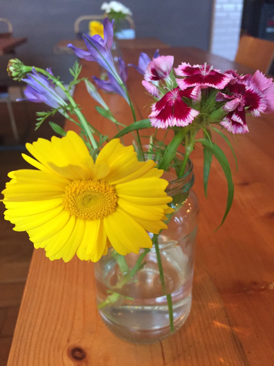 BerkoWriters's tweet photo. Flowers on the desk for an inspiring evening of play... https://t.co/pXclGPFpz2