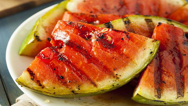 MilitaryProduce's tweet photo. Try this fresh twist to a BBQ dish: Grilled #Watermelon Caprese #Salad! It's grilling time! https://t.co/PMNmThSDkC https://t.co/KMrY1wKfDm