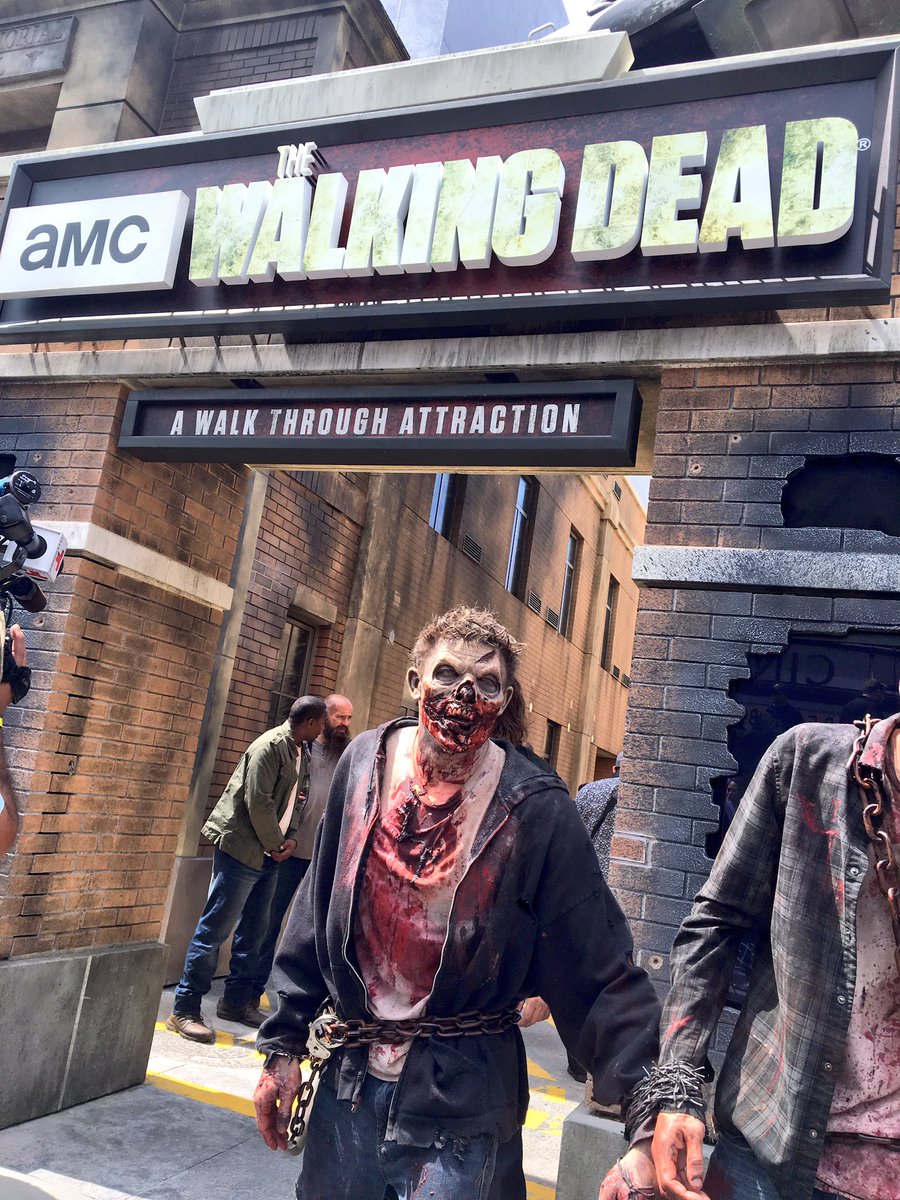 UniStudios's tweet photo. Dare to enter when #TWDatUniversal opens on July 4th!! https://t.co/F8KXYSzWOL