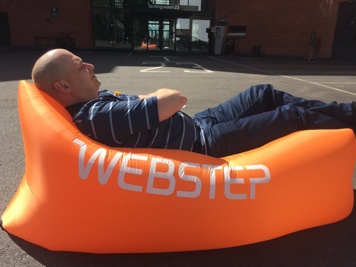 cnordbakk's tweet image. When the (work)days get rough #Webstep got my back this summer! #WSgodsommer2016 :P
