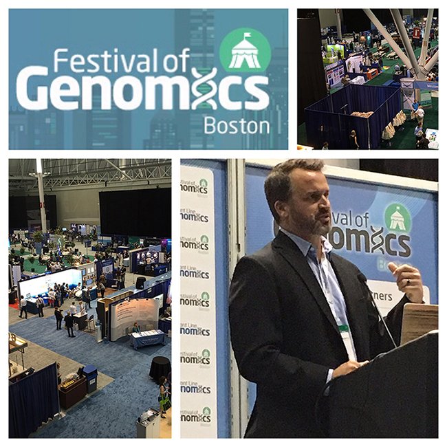 annaisystems's tweet photo. Our CEO giving a tech forum presentation on #STARPlatform at the Festival of Genomics Boston #GenomicsFest #genomics https://t.co/0DLEatM4Pp