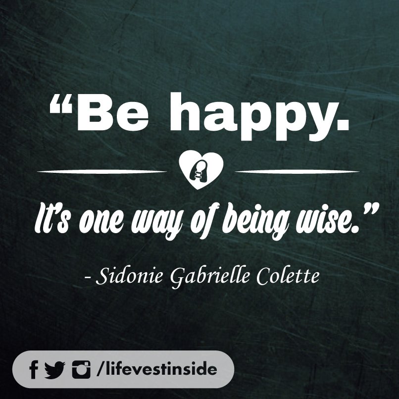 LifeVestInside's tweet photo. Happiness is the smartest choice! https://t.co/W3Gea96FoG