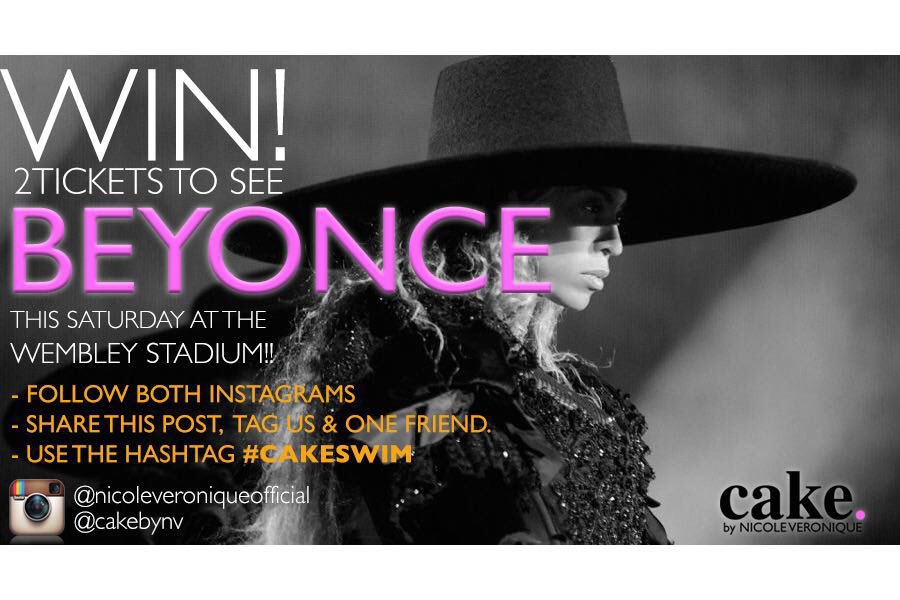 NicoleVOfficial's tweet photo. Follow these steps to win London Beyonce #FormationWorldTour tickets! #CakeSwim https://t.co/N9DmFFPT40