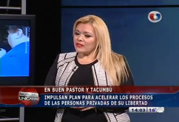Jueza Ma. Teresa González de Daniel nos habla de Plan de Libertad de presos #NoticieroUnicanal
