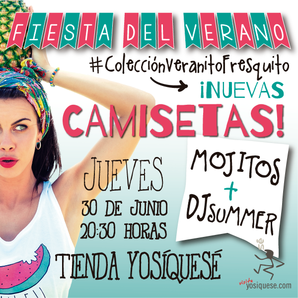 Yosiquese_'s tweet photo. ¡A mí el veranito que me pille con un mojito! Estáis todos invitados este jueves :)

#ColecciónVeranitoFresquito https://t.co/I7RAWNEyyp