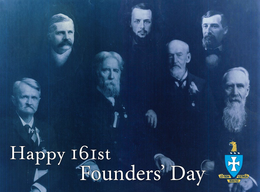 SigmaChi's tweet photo. Happy 161st Founders’ Day. Thank you to everyone who has supported our Fraternity. In Hoc. https://t.co/Bcuj9s0CXu