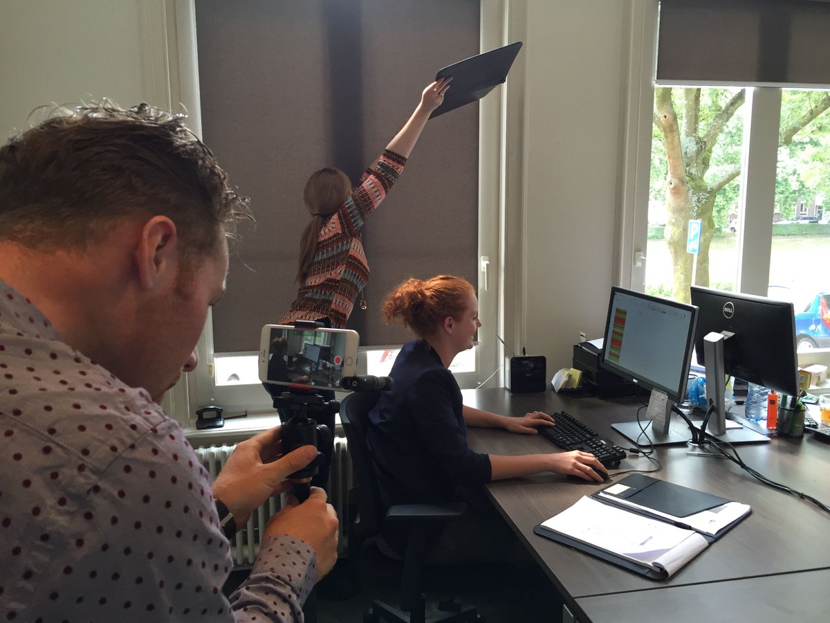 LEFrecruitment's tweet photo. Het team van #ForAmbition is druk bezig met de vormgeving van de arbeidsmarktcommunicatie! #Innovatie #YoutubeKanaal https://t.co/rXU5rxv6jf