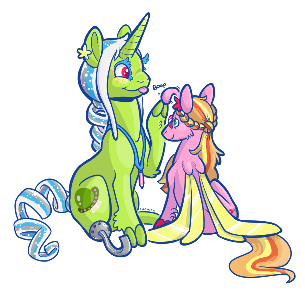 Lucheek's tweet photo. Star Hopper <3 Compass Rose
Commissions are OPEN!
#girlfriends #mylittlepony #mlp #flutterpony #pony #boop #blep https://t.co/oh8kQ8wW2O