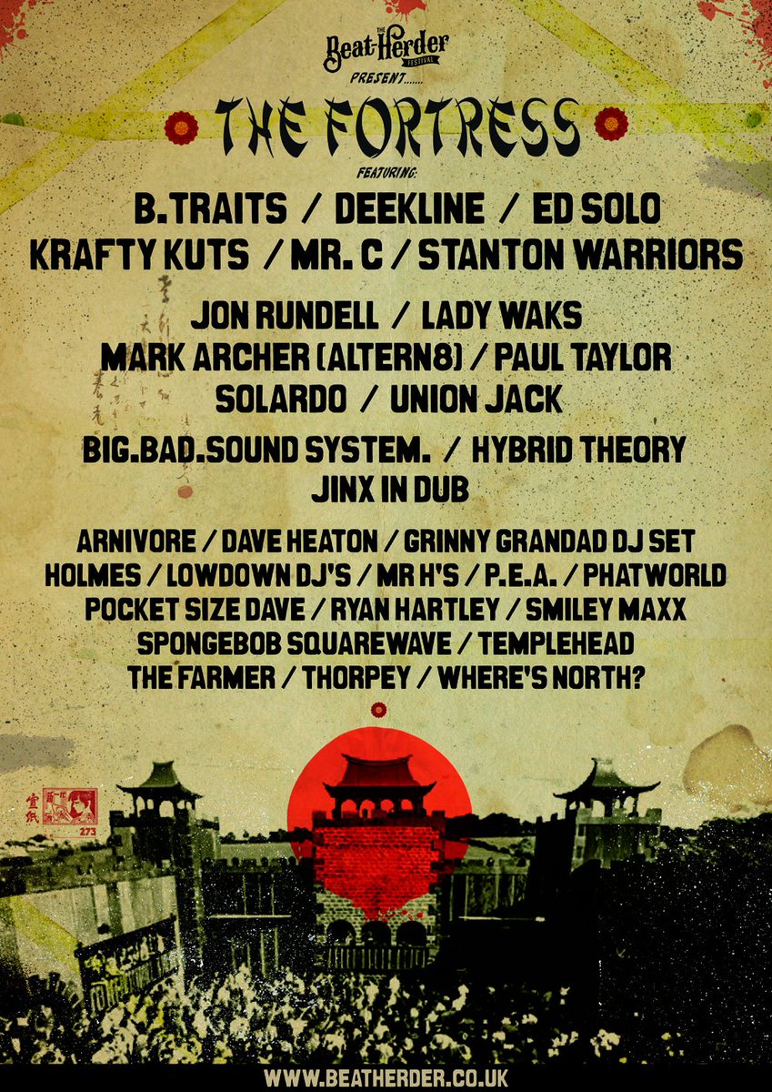 THE FORTRESS at <a href="/Beatherder/">Beat-Herder Festival</a> - a jaw-dropping venue for those who like their beats harder ft. INSANE DJ SET's. YES! x