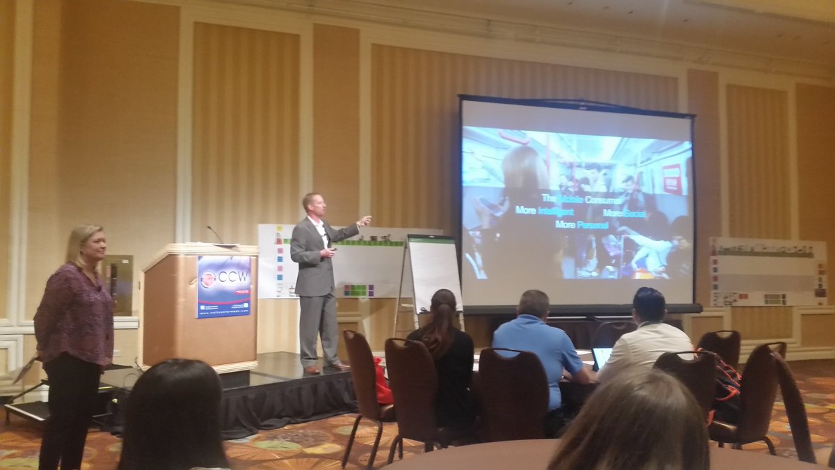 MatthewJClare's tweet photo. @Mitel @briandspencer leading top businesses through the mobile transformation of consumer engagement at #CCW2016 https://t.co/hzBl69bc06