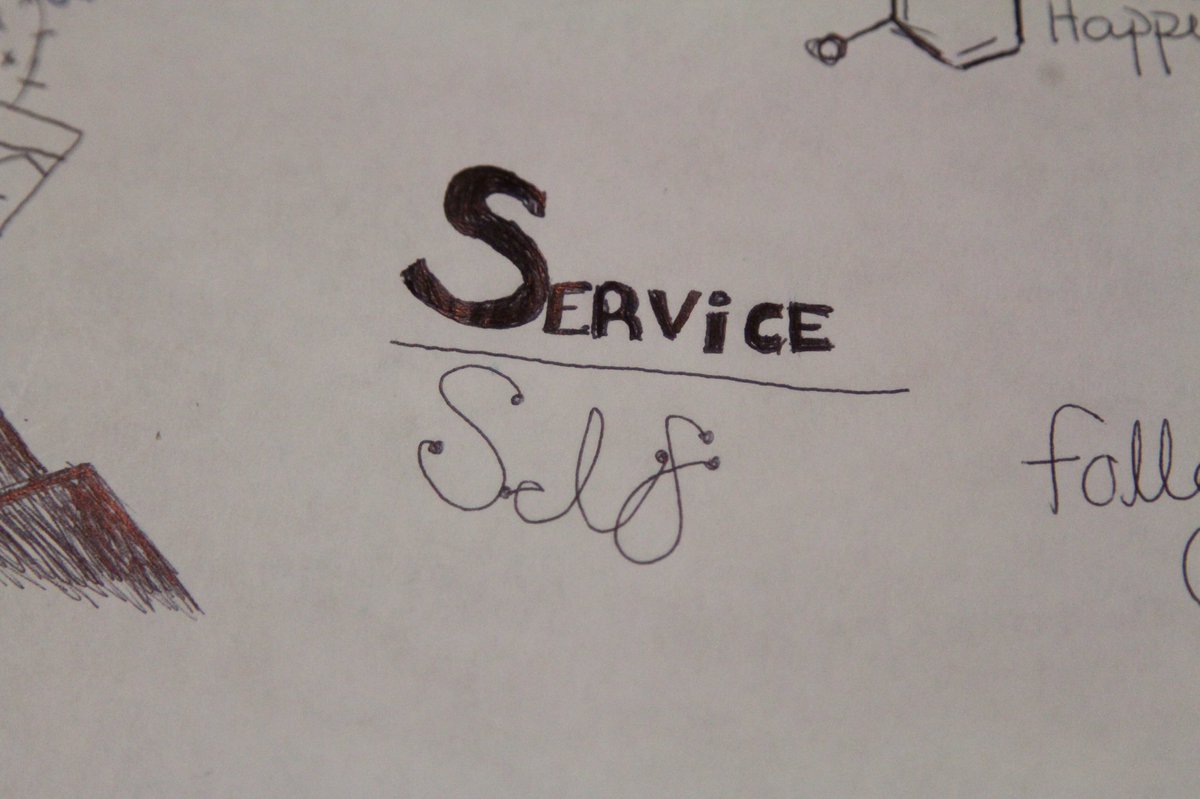 Table art is more than simple sketches at #moryla2016 #serviceaboveself