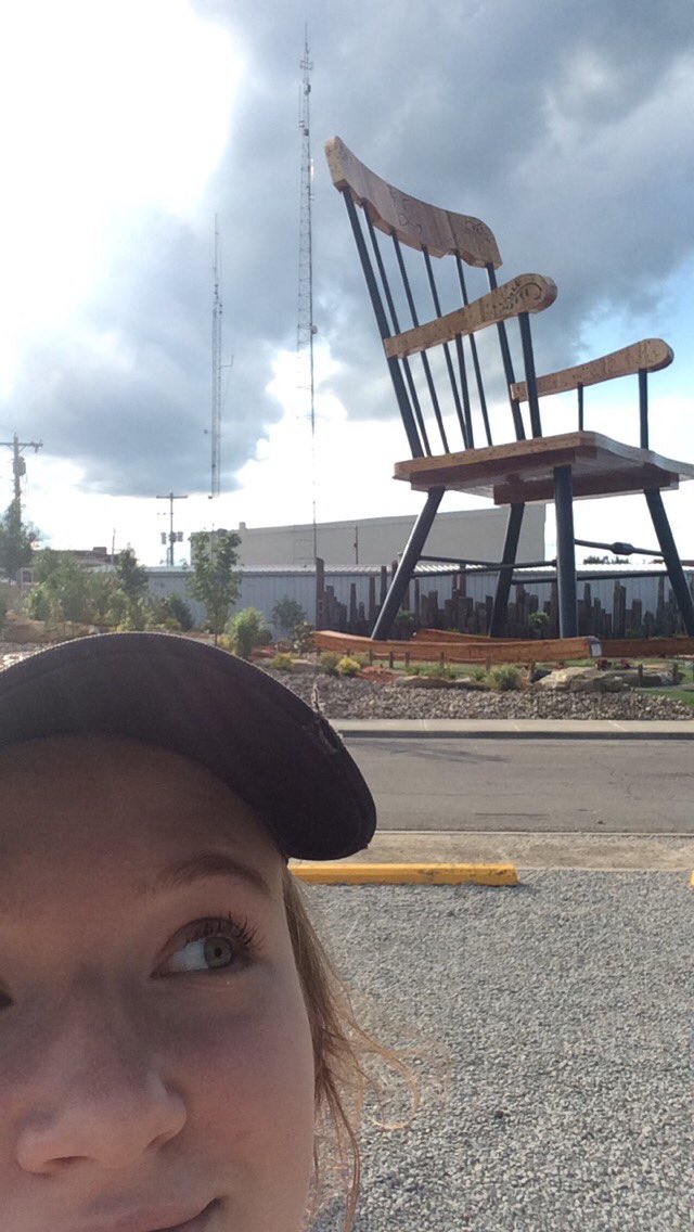 Olivia Fakechild On Twitter Worlds Largest Golf Tee Rocking Olivia Fakechild On Twitter Worlds Largest Golf Tee Rocking Chair Wind Chime And Pitch Fork Https T Co Duo2n536rg