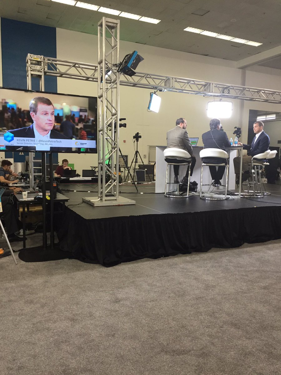 Attunity's own <a href="/KevinPetrieTech/">Kevin Petrie</a> discussing our launch of the new version of Visibility on <a href="/theCUBE/">theCUBE</a> at #HS16SJ
