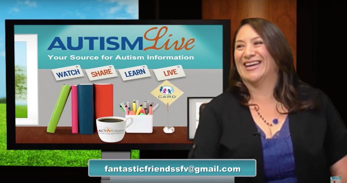 FFSocialGroup's tweet image. Yay!!!! Lisa Carreon, our Founder and Chapter Coordinator of @fantasticfriendssanfernando featured on @autismlive