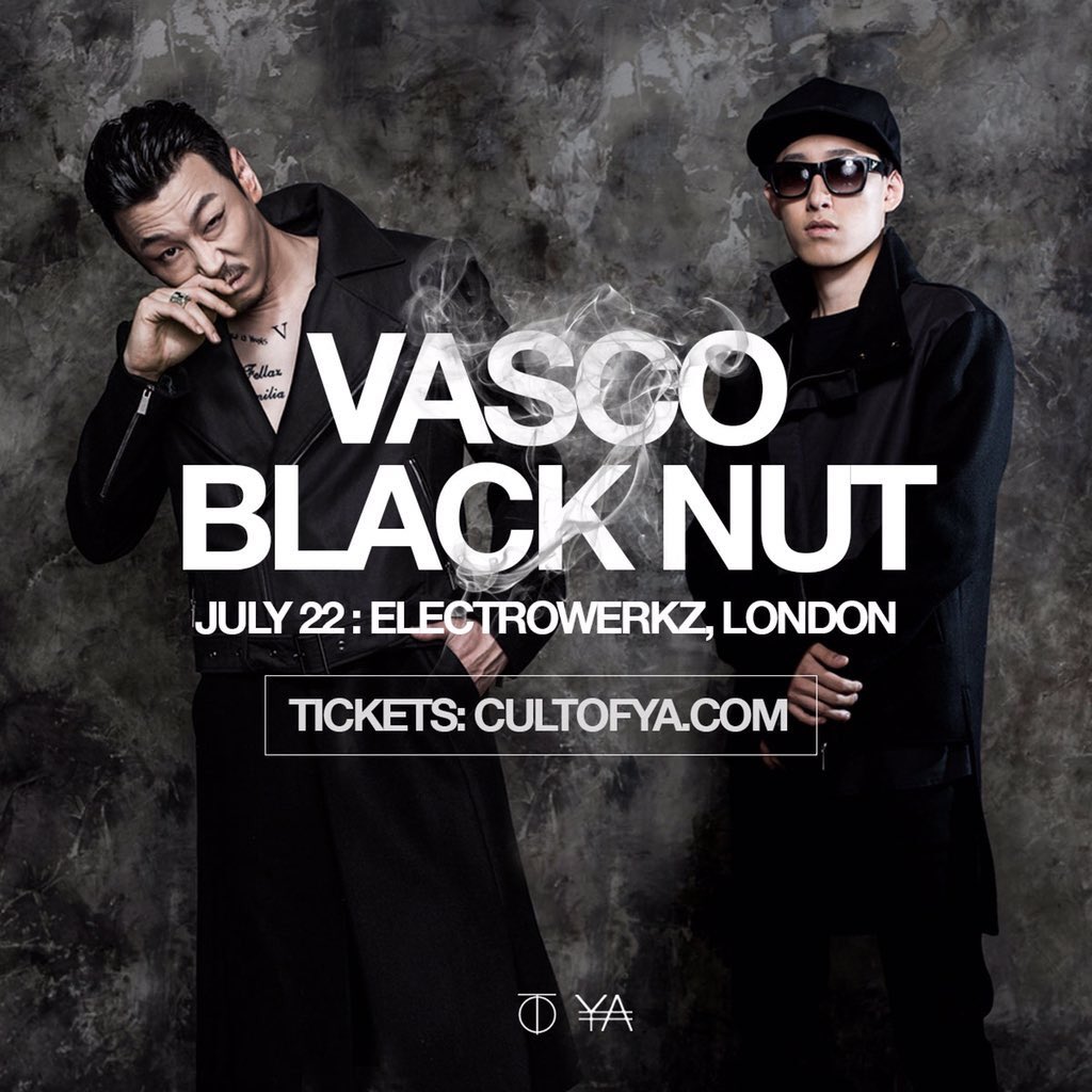 khhunderground's tweet photo. 🔊 JustMusic in London: Vasco + Blacknut! - Tickets At: https://t.co/AlwqiMLhVb https://t.co/A6MARFa2Rk