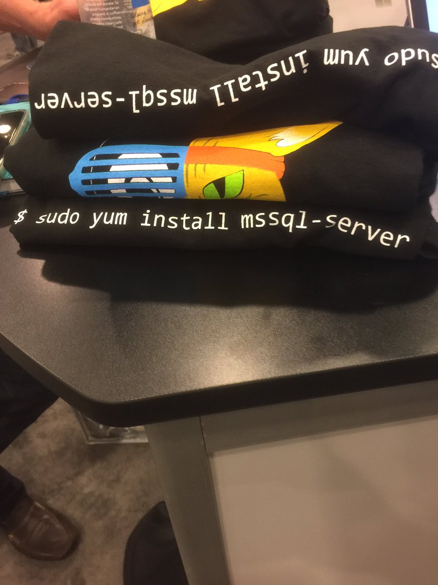 ashish_nadkarni's tweet image. That&apos;s how easy it is to install @Microsoft #sqlserveronlinux #RHSummit