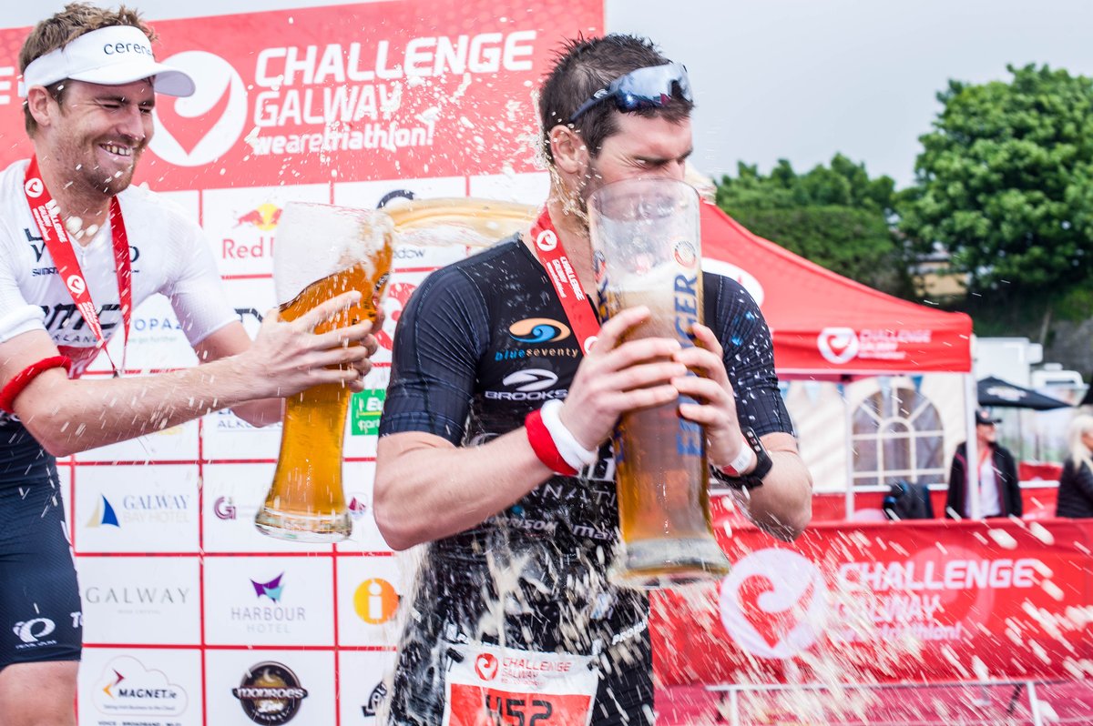 Thanks to Erdinger Ireland for helping our athletes to celebrate crossing the finish line!! #AllAboutTheAthlete