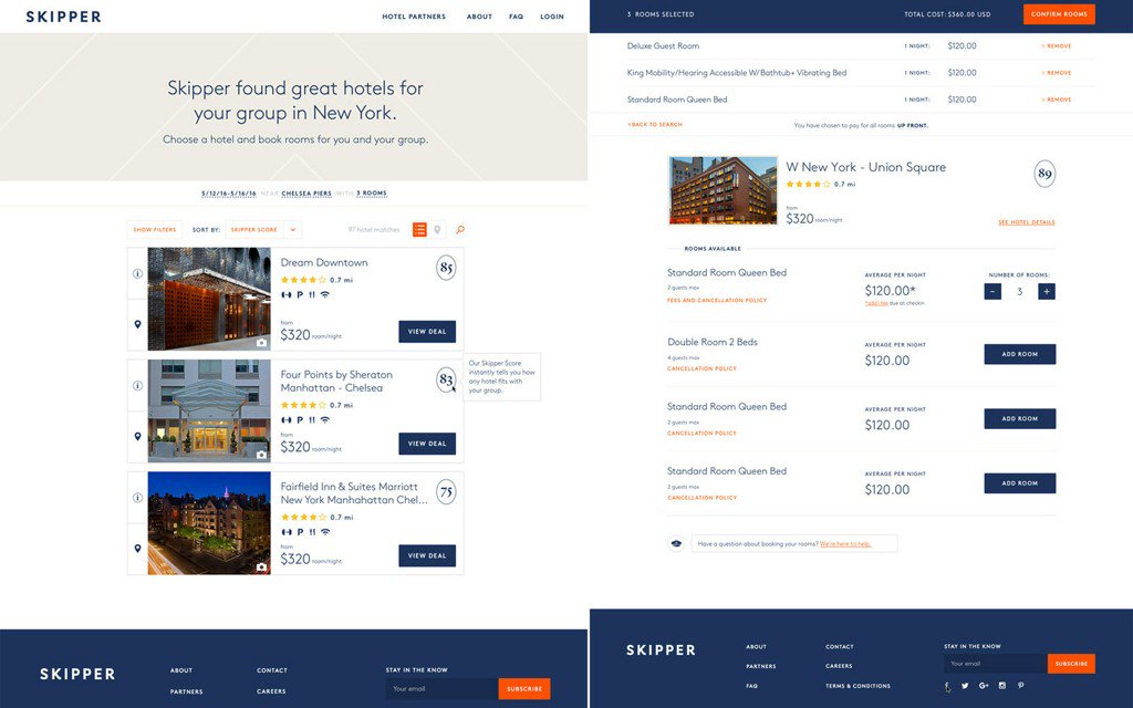 TravelLeisure's tweet image. How @HiSkipper could make booking a hotel for your next group trip easier: tandl.me/29cQKUD