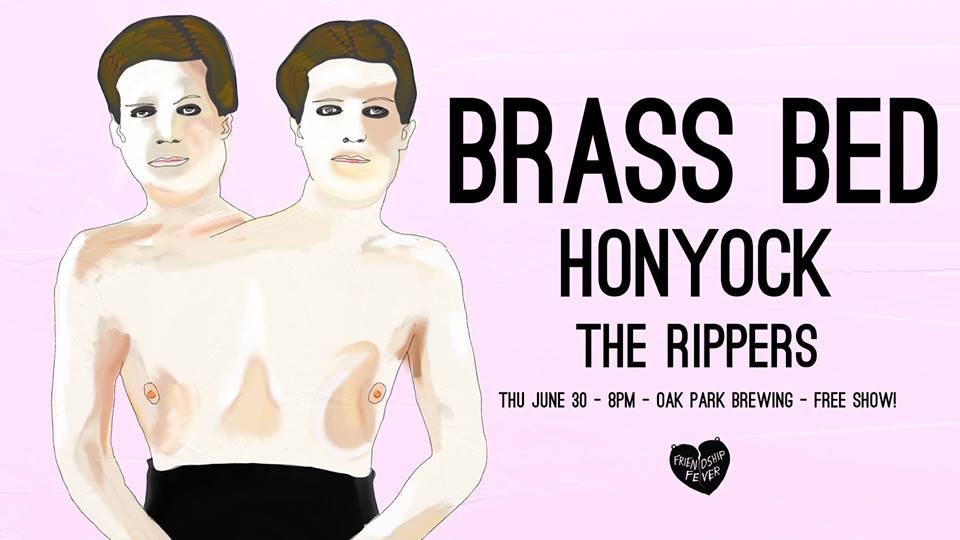 Join us on Thursday, 6/30 for a special performance by Brass Bed, Honyock, and The Rippers! bit.ly/1Uregem