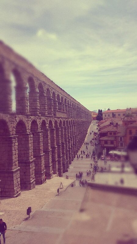alusoare's tweet image. The impressive aqueduct in #Segovia #unesco check out more on alusoare.com/Spain