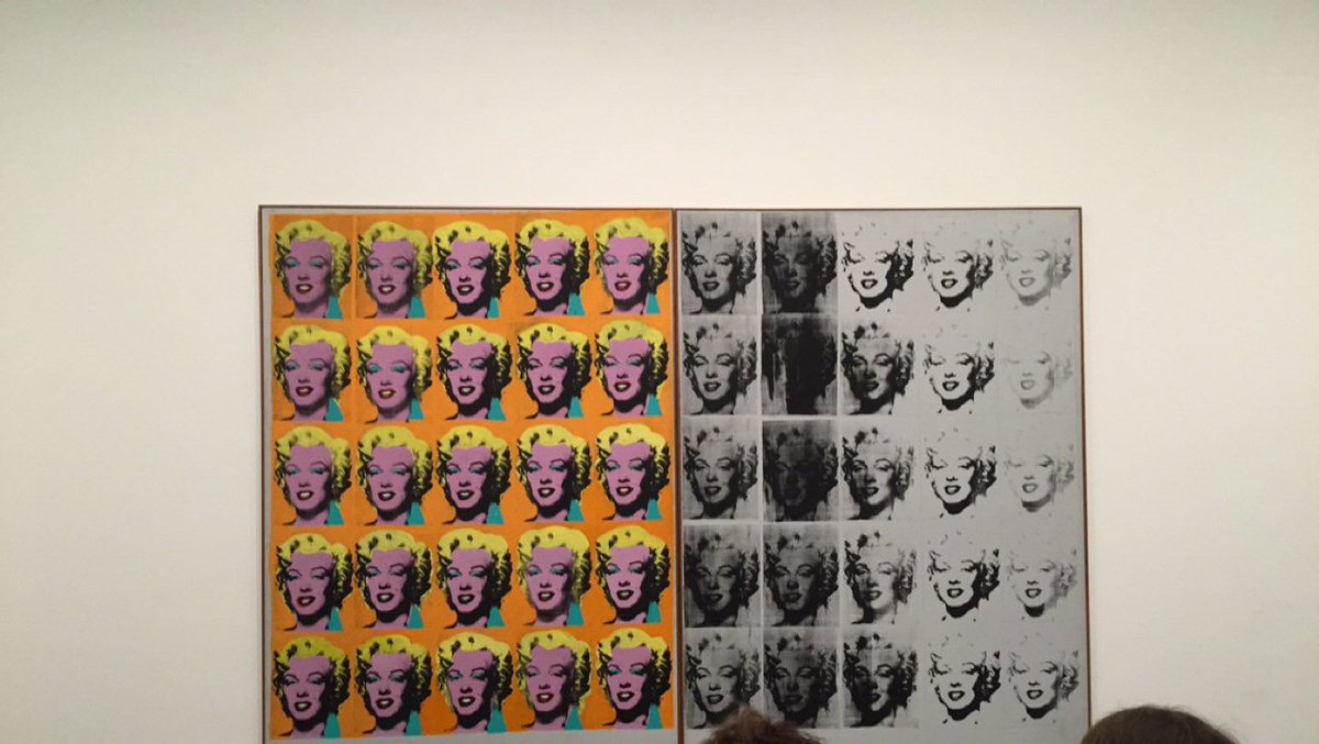 LBPLitTour2016's tweet photo. Took in some art at the Tate Modern, recognize any artists? 😏😉 https://t.co/9BCjcmvc8W