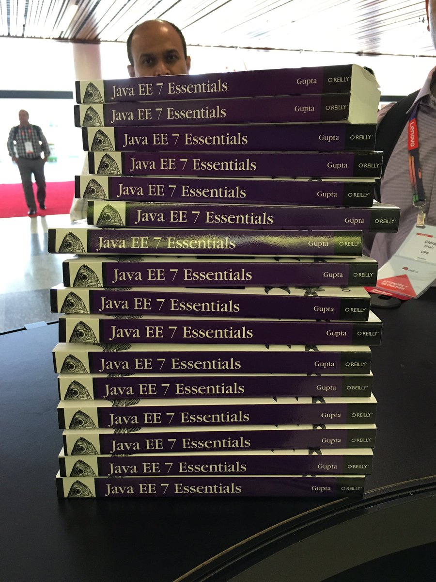 arungupta's tweet image. #JavaEE7 book signing at #RHSummit, reliving the memories of one of the best time as #devrel