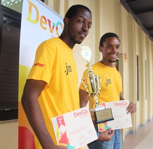 1st Place #DevCa2016 #HackZika winners SOLVE created an interactive voice &amp; text enabled solution, Doc Bot ...contd