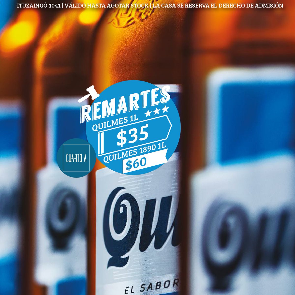 CuartoAbar's tweet photo. #Remartes loquisimo en casa $35
Estamos locos y que querés que te diga, hay que sacarse el mal gusto de la final. https://t.co/R5mlOrygwD