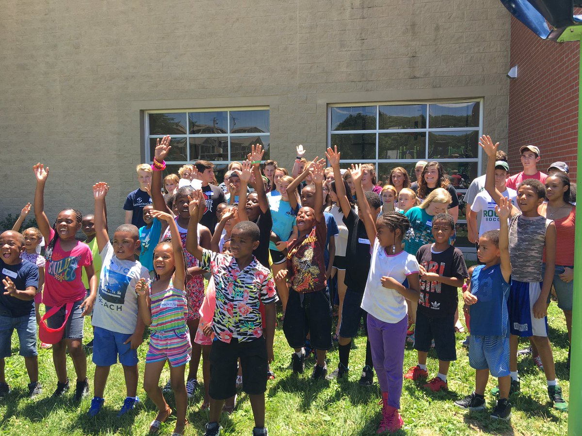Awesome day with @svdplou kids as we did VBS.  Thanks <a href="/purpme/">PurpMe</a> &amp; <a href="/HSM_920/">SECC HSM (920)</a> students 4 coming! #kingdomworkers