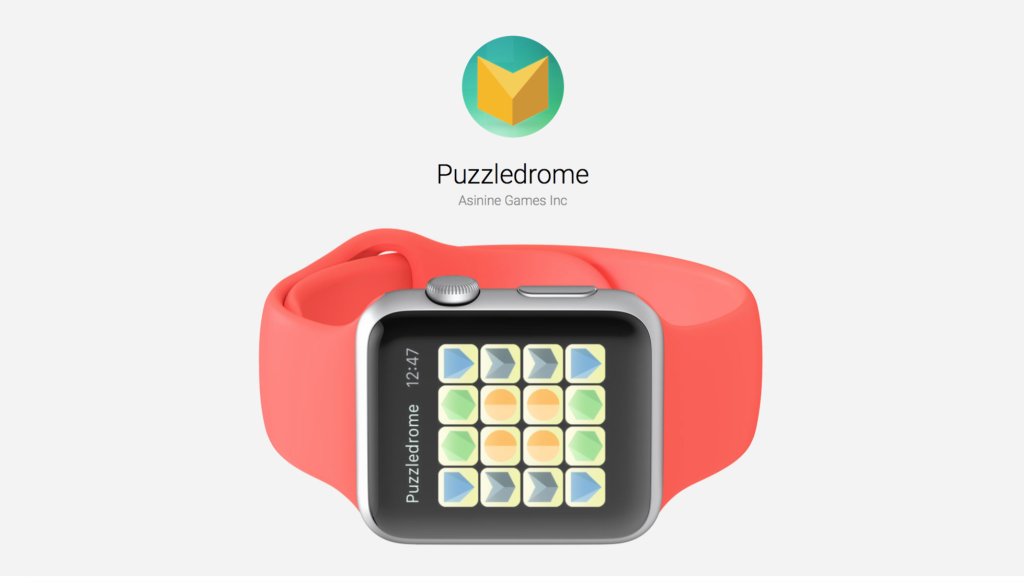 Puzzledrome is a Palindromic Apple Watch Puzzle wawa.re/290v5wG