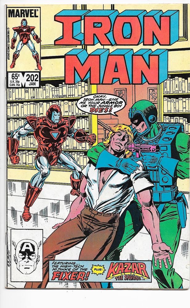 Iron Man #202 Bronze Age Marvel Comics Denny O'Neil F/VF ebay.co.uk/itm/Iron-Man-2… #Comics