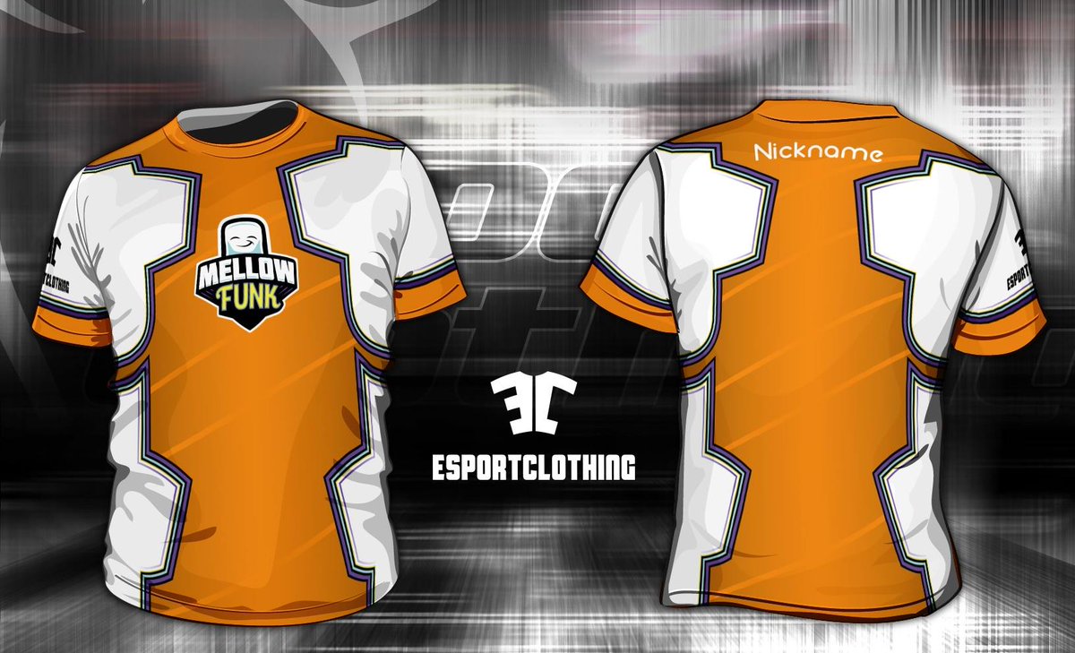 TeamMellowFunk's tweet photo. Check out our new #player #jerseys, made by @esportclothing! Let us know what you think! #esport #mellowfunk https://t.co/rA869pmJc1